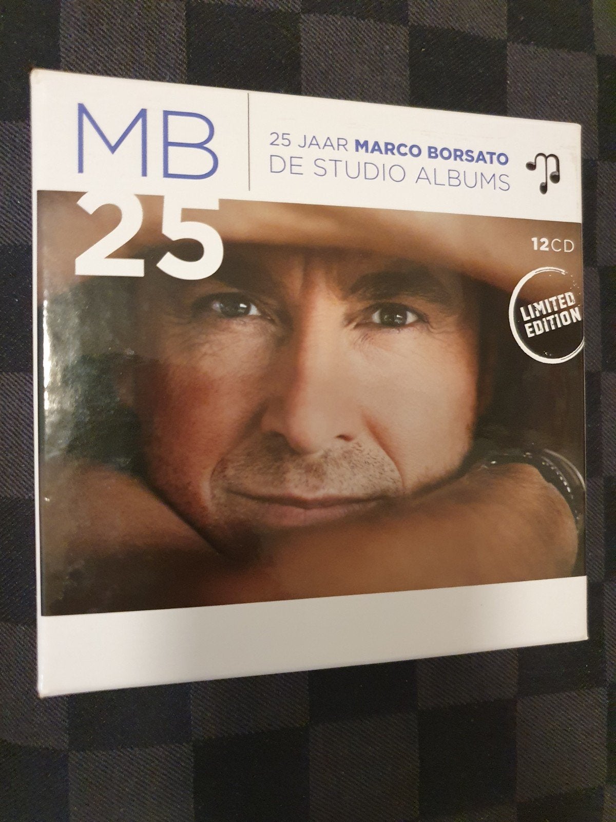 marco borsato mb 25 grote box 11 cd's, Verzenden, Gebruikt
