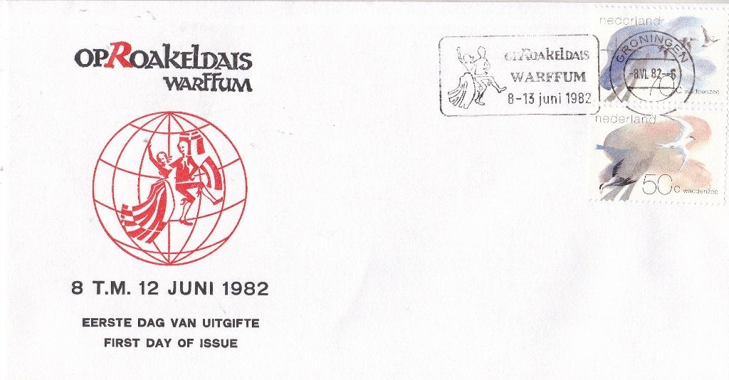 Oproakeldais - Warffum – 8-12 juni 1982, Verzenden, Envelop
