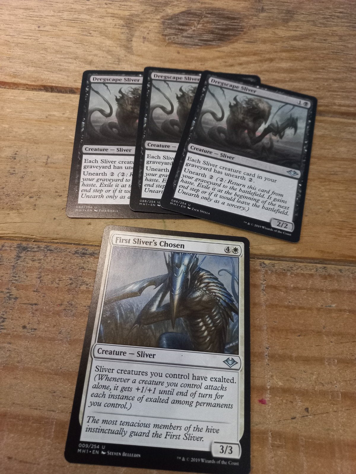 Silver mtg kaarten., Ophalen of Verzenden, Zo goed als nieuw, Meerdere kaarten, Foil