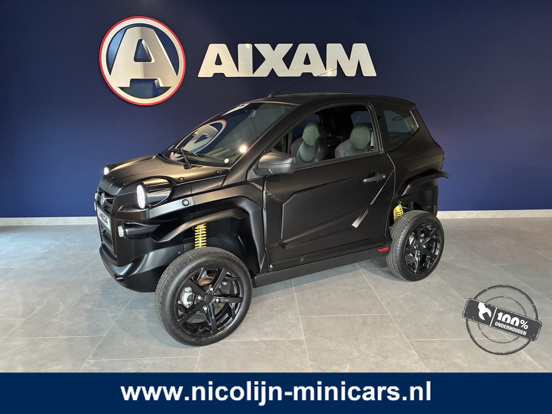 Aixam MEGA eScouty BLACK EDITION brommobiel NIEUW, camera, Overige merken, Info@nicolijn-minicars.nl, Nicolijn Minicars, Nieuw