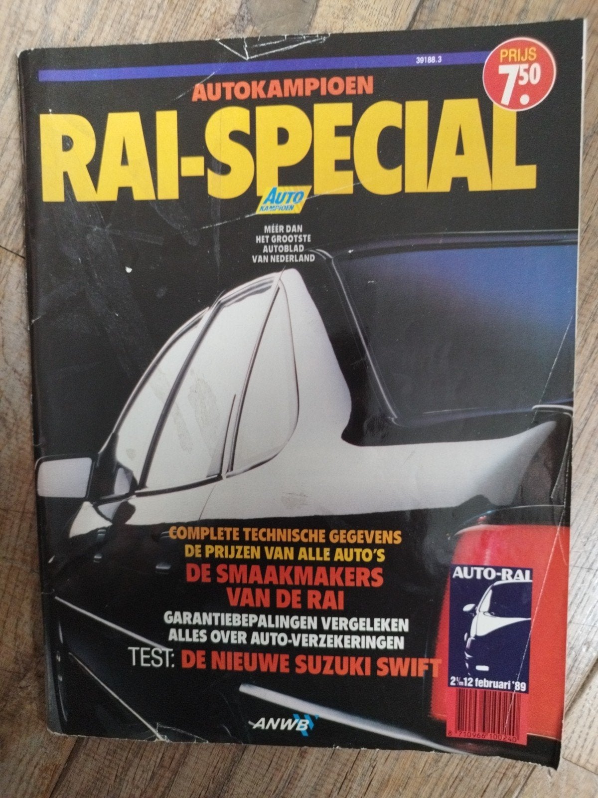 Autokampioen RAI-Special 1988 - De Nieuwe Suzuki Swift, Boeken, Ophalen of Verzenden, Gelezen, Algemeen, ANWB