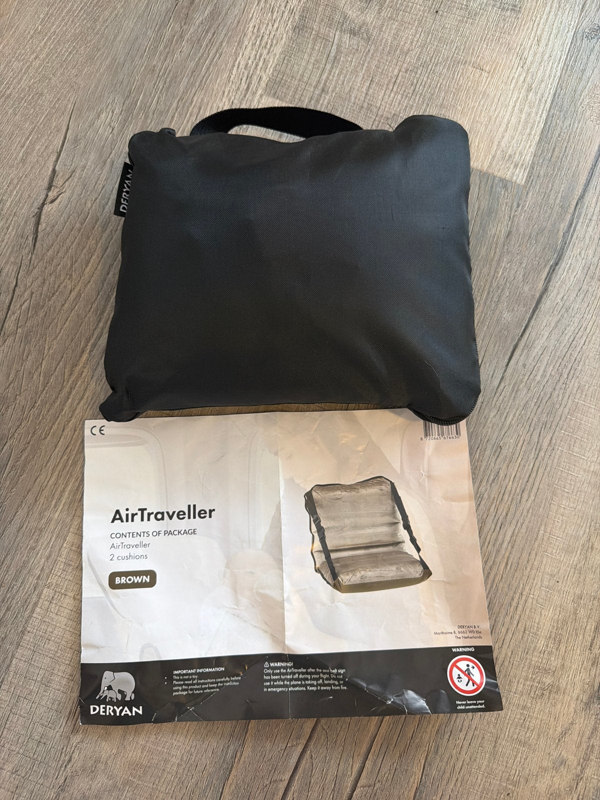 Deryan AirTraveller - Nieuw in verpakking, Kinderen en Baby's, Overige merken, Autogordel, Nieuw, Ophalen of Verzenden