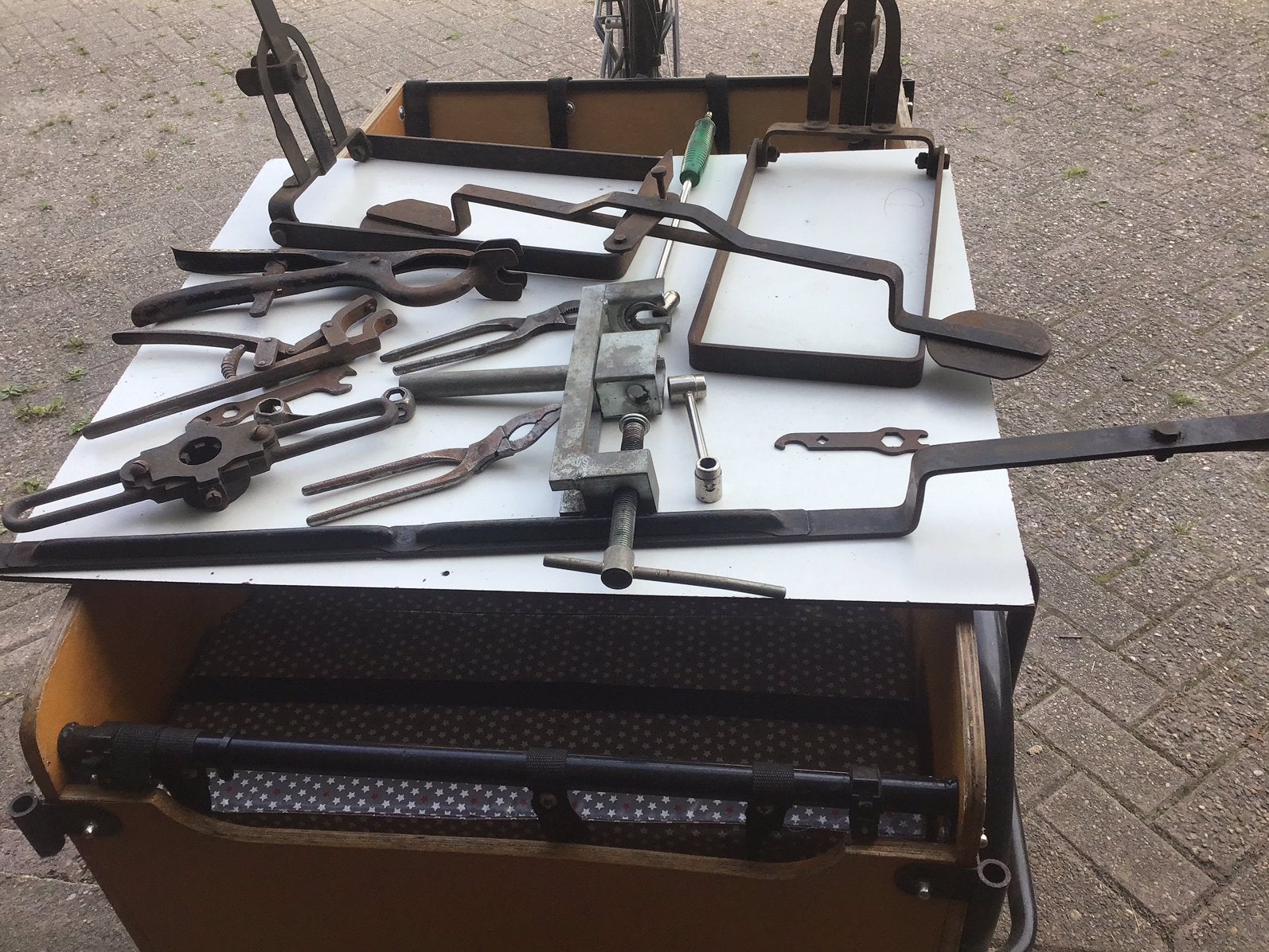 Oud fiets gereedschap Koets Hoogkerk, Verzamelen, Ophalen of Verzenden, Gebruikt