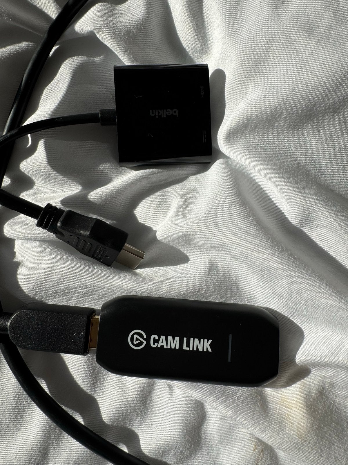 Elgato Cam Link 4K met Apple USB-C Digital AV Adapter, Ophalen of Verzenden, Zo goed als nieuw, Minder dan 2 meter, Overige kabels