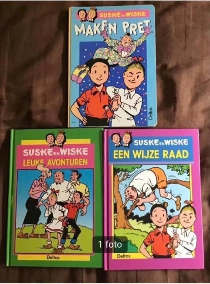 3 delen Deltas uitgaves Suske en Wiske door Paul Geerts, Meerdere stripboeken, Ophalen of Verzenden, Gelezen