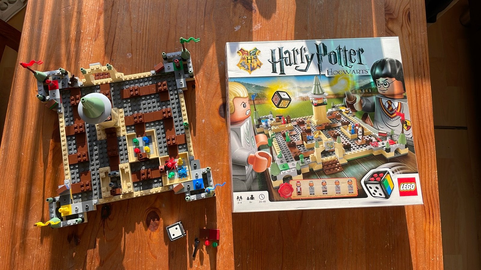 LEGO Harry Potter Hogwarts Bordspel 3862, Ophalen of Verzenden, Zo goed als nieuw, Overige merken