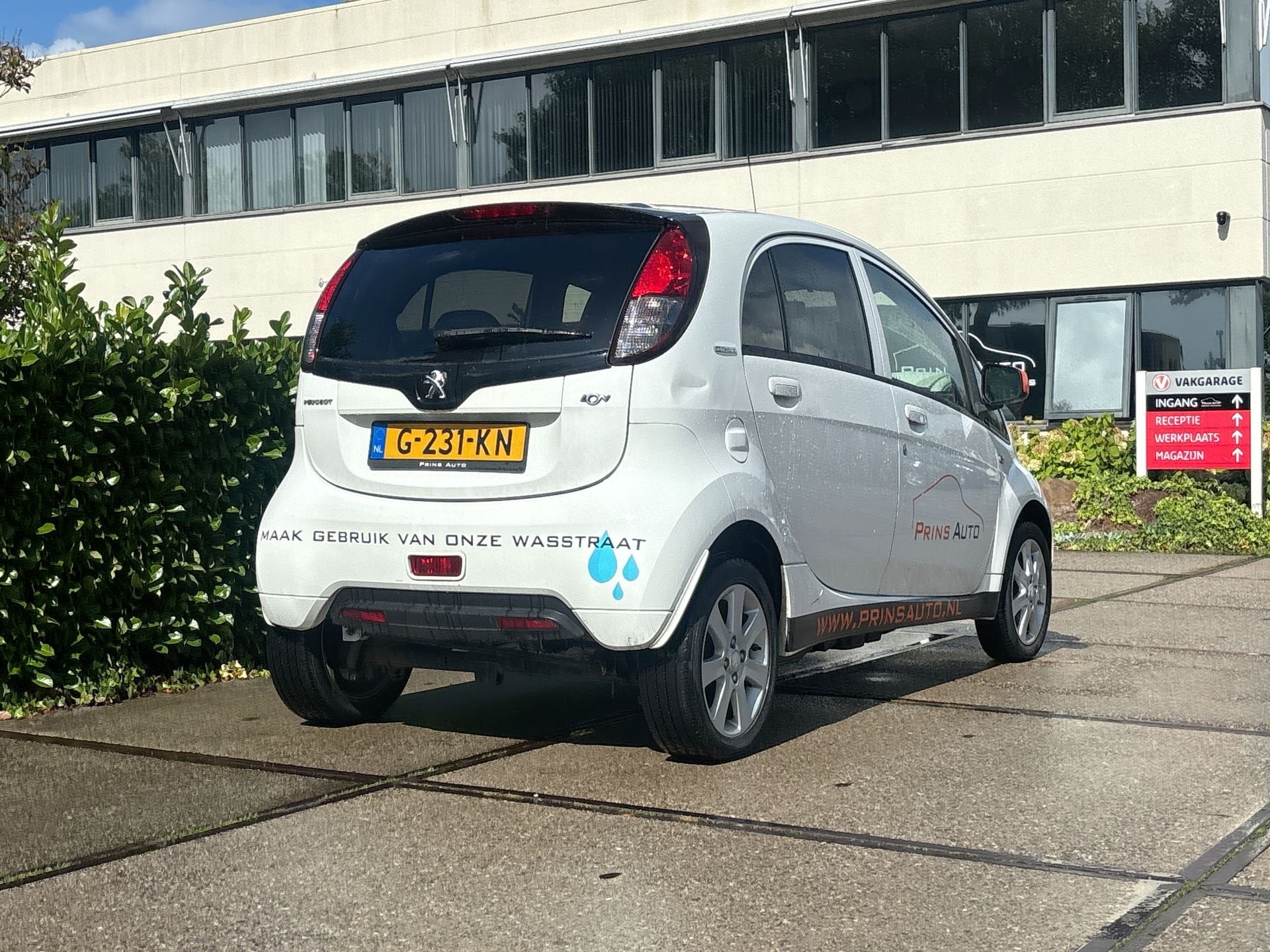 Peugeot iOn Active |AUTOMAAT|AIRCO|BLUETOOTH|SOH 99%|APK TOT, Gebruikt, 4 stoelen, Wit, Te koop