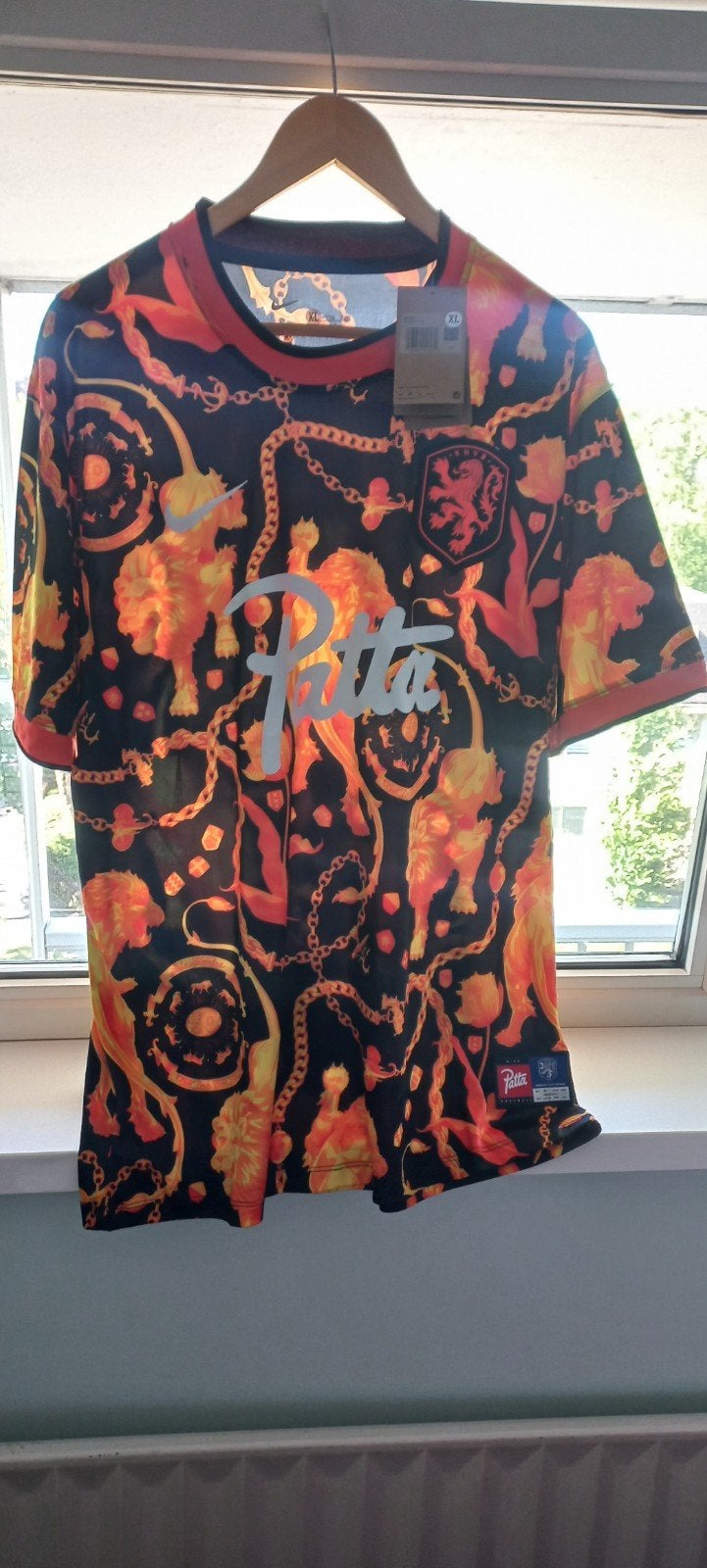Warming-up shirt Tappa/Nike Oranje XL, Maat XL, Ophalen of Verzenden, Nieuw, Shirt