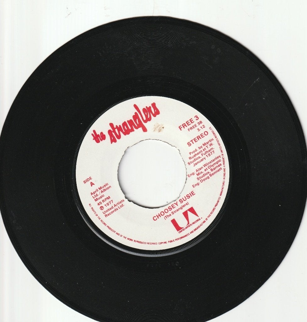 Stranglers - Peasant In The Big Shitty / Choosey Susie PUNK, Ophalen, Gebruikt, Rock en Metal