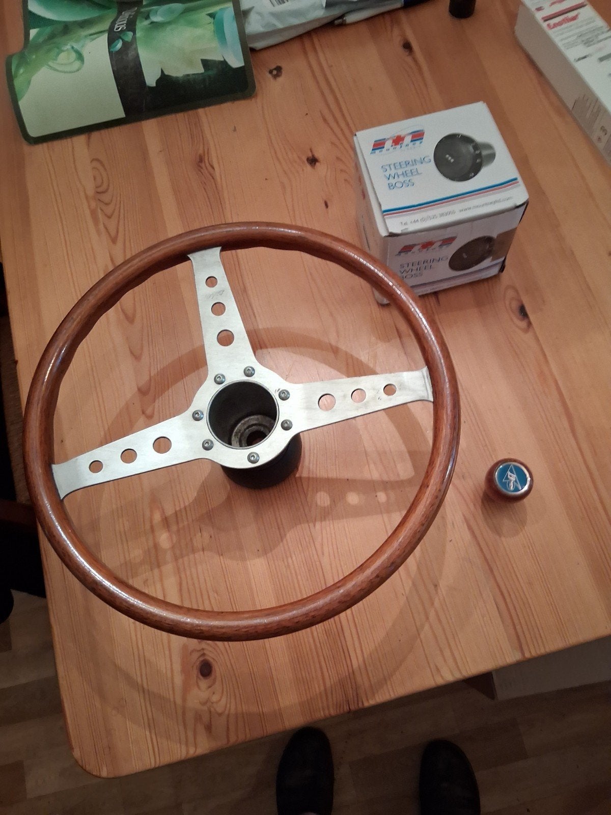 Te koop kever sportstuur met naaf en pookknop, Auto-onderdelen, Ophalen of Verzenden, Nieuw