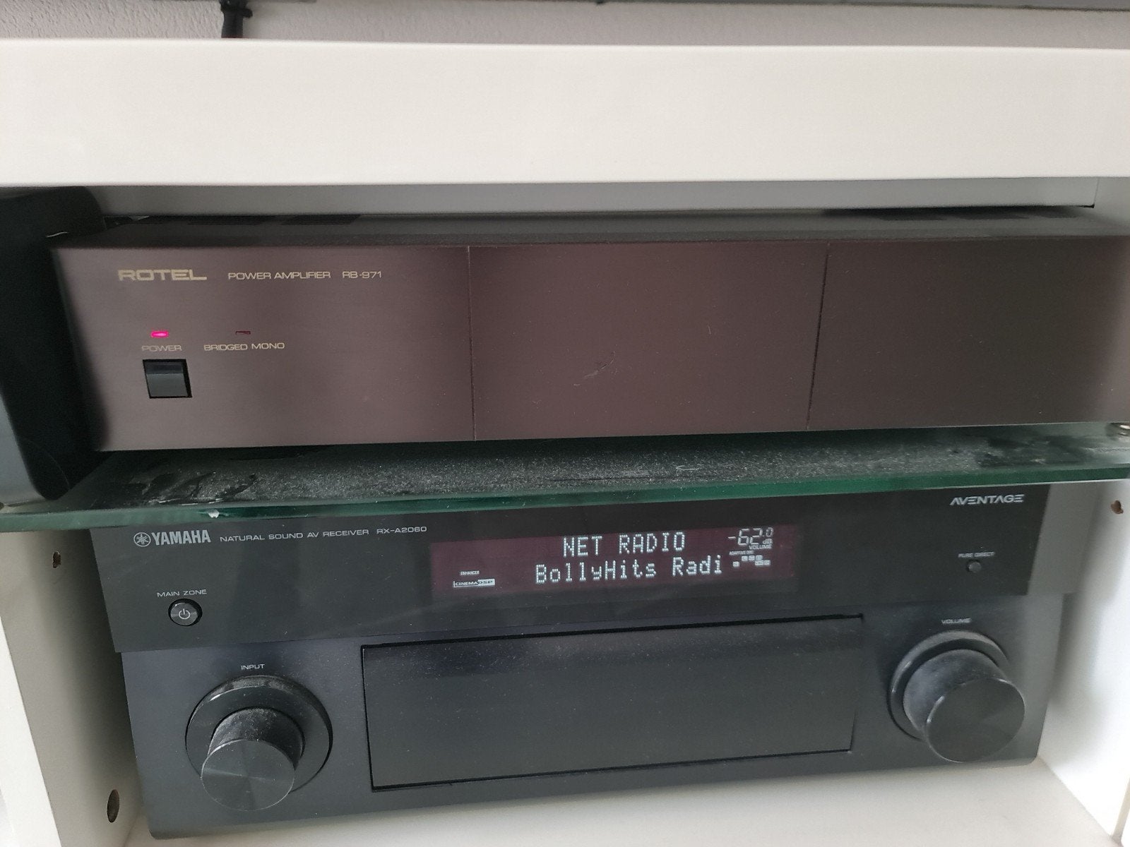 Eindversterker Rotel RB 971, Gebruikt, 120 watt of meer, Stereo, Ophalen