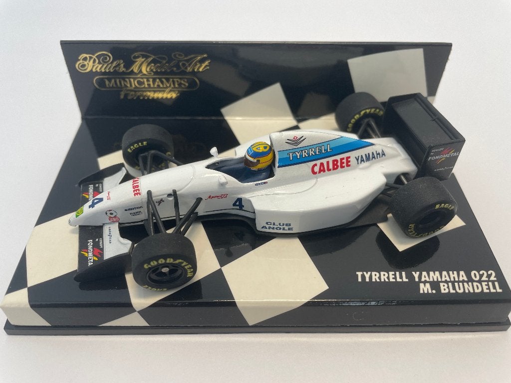 Tyrrell Yamaha 022 M. Blundell 1994, Ophalen of Verzenden, Zo goed als nieuw, Formule 1