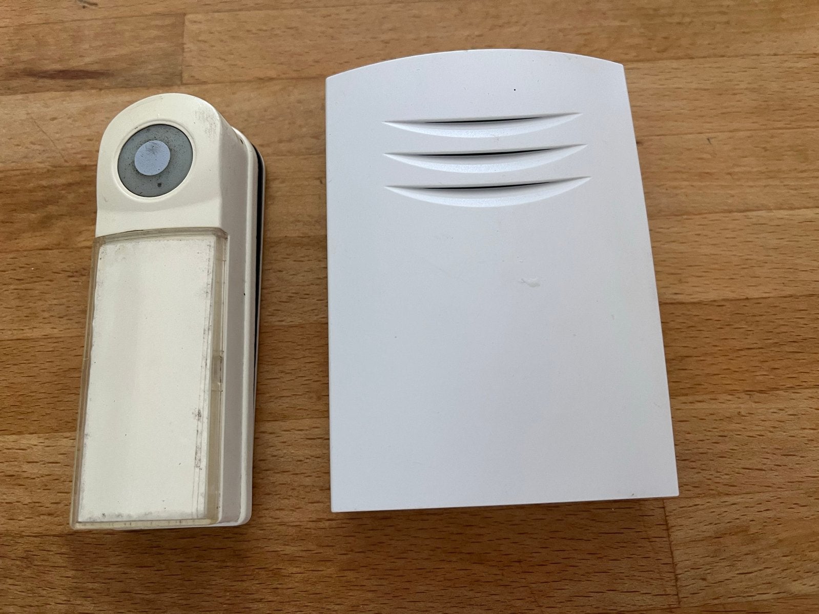 Draadloze deurbel op batterijen - Werkt perfect!, Ophalen of Verzenden, Gebruikt, Draadloos