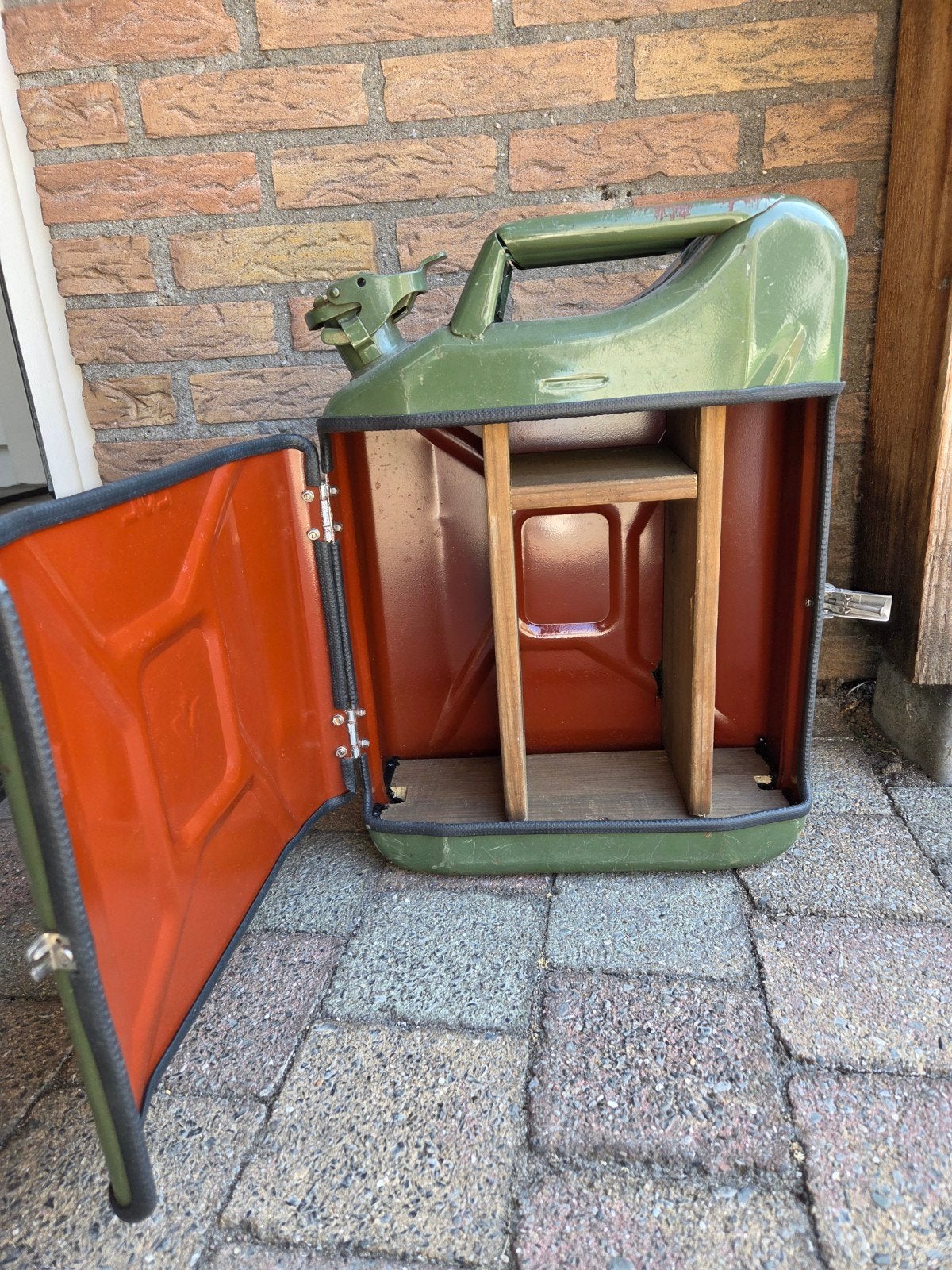 Jerrycan Bar - Unieke Minibar van Oude Jerrycan, Ophalen, Gebruikt