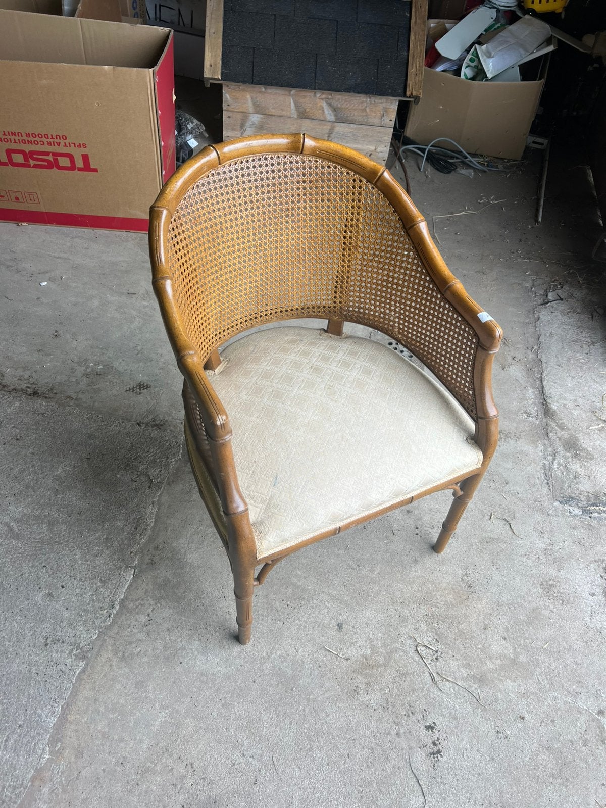 Prachtige rotan stoelen, Ophalen, Gebruikt, Bruin, Twee