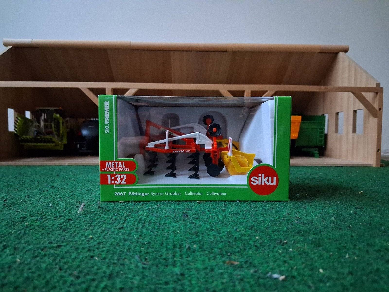 Siku 1:32 Pöttinger Synkro 3030 - Zo goed als nieuw, Ophalen of Verzenden, Nieuw, Tractor of Landbouw, SIKU