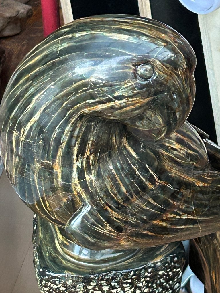 Beeld Papagaai kunsthars, Antiek en Kunst, Ophalen, Beeld