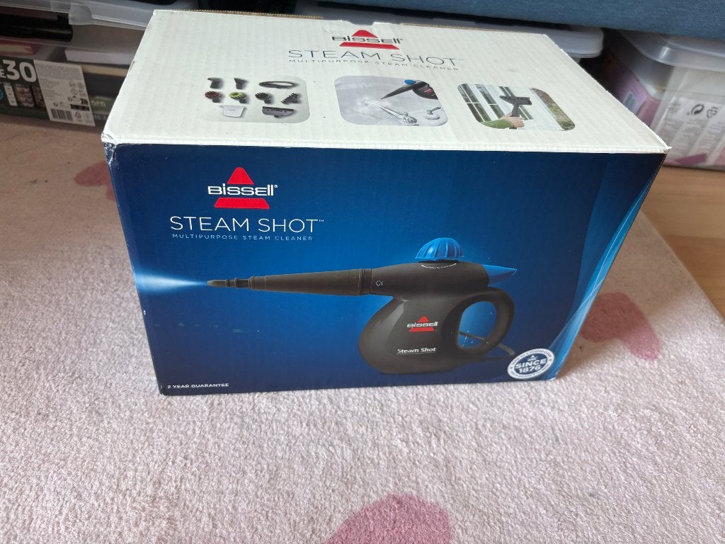 Steam shot Bissell multipurpose cleaner, Ophalen, Zo goed als nieuw, Stoomreiniger