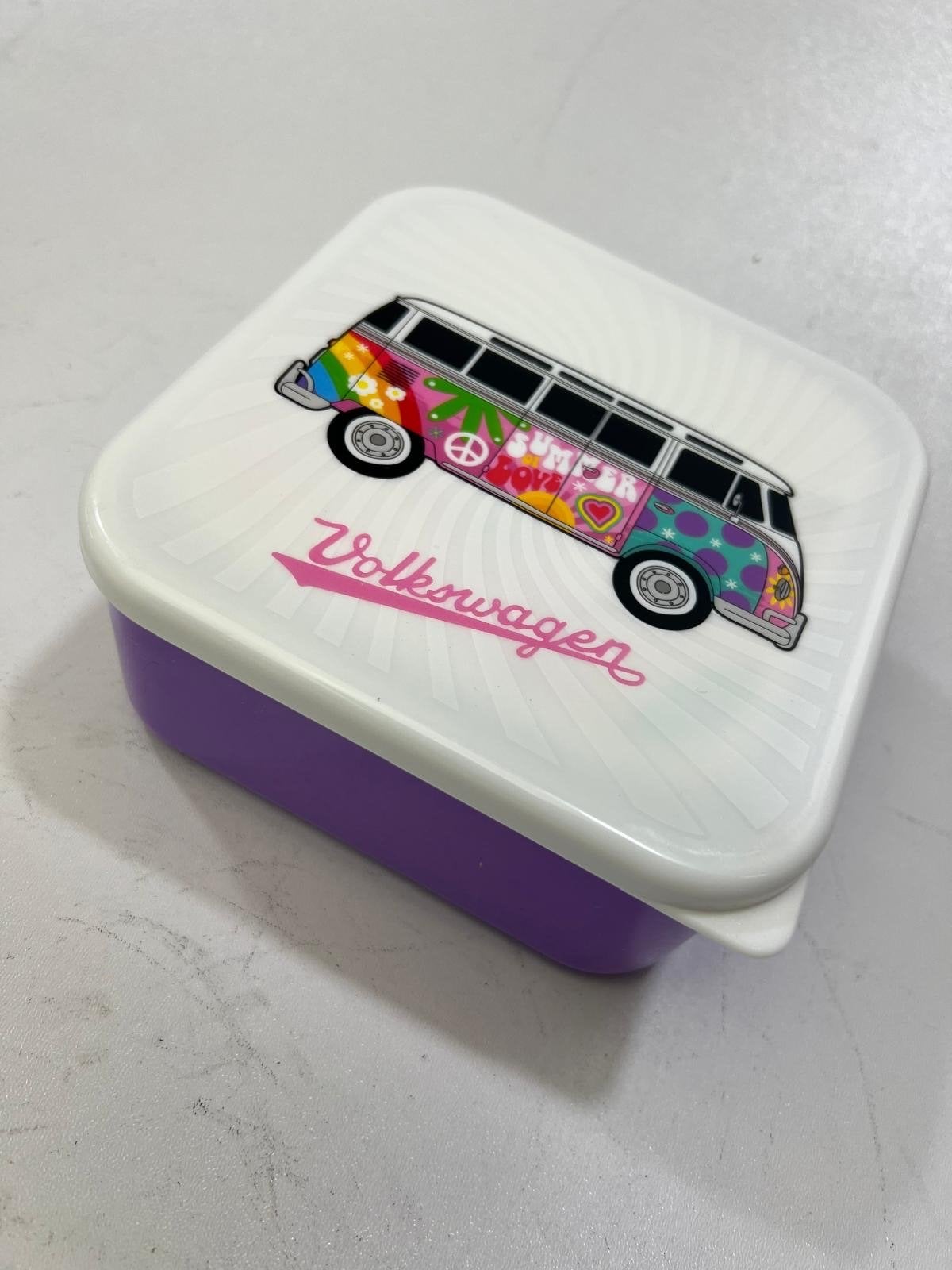 Volkswagen T1 Opbergdoosjes Set van 3 - Lunchboxen, Ophalen of Verzenden, Nieuw, Auto's