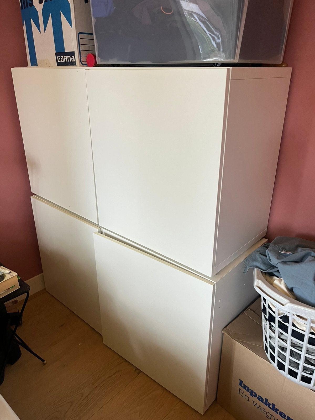 Kast Besta Ikea dressoir, Ophalen, Gebruikt, 100 tot 150 cm, 25 tot 50 cm