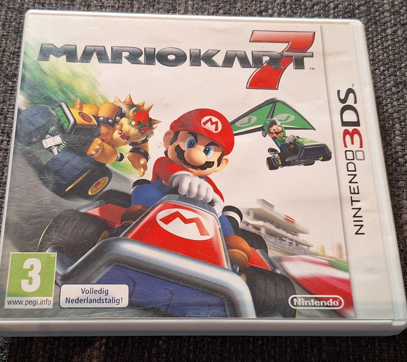 Mario Kart 7 - Nintendo 3DS (Compleet), Gekoppelde computers, Racen en Vliegen, Ophalen of Verzenden, Zo goed als nieuw