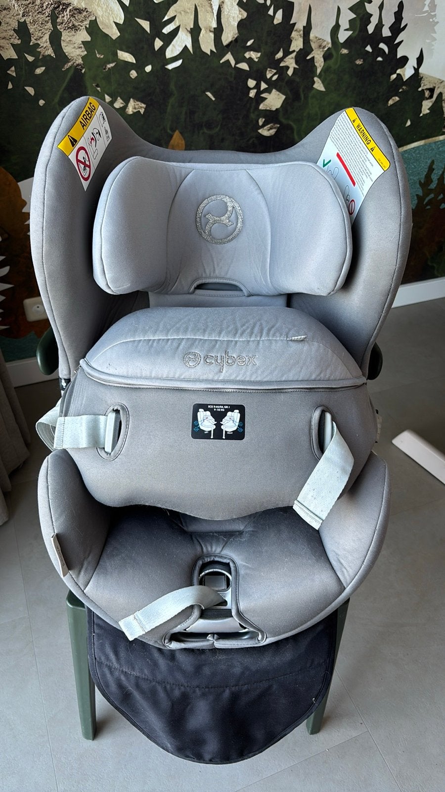 Cybex Sirona draaibare autostoel - Gebruikt, Gebruikt, 0 t/m 18 kg, Verstelbare rugleuning, Isofix