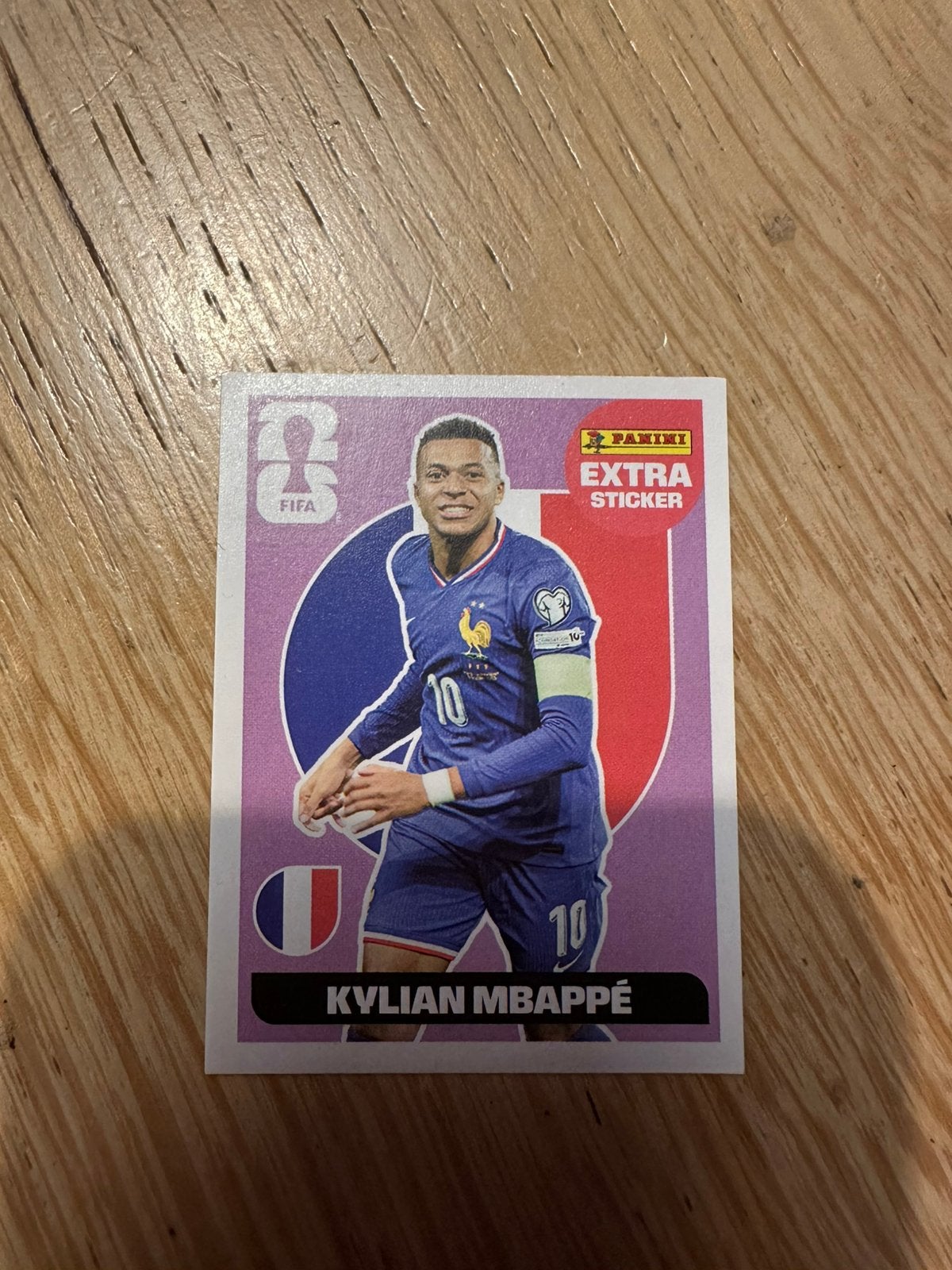 Panini World Cup 2026 Extra Sticker Mbappe, Ophalen, Zo goed als nieuw, Buitenlandse clubs, Poster, Plaatje of Sticker