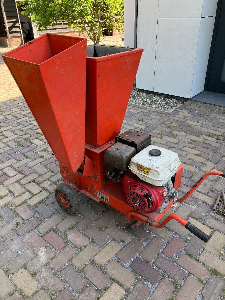 Caravaggi BIO100 versnipperaar, hakselaar mulcher, Tuin en Terras, Hakselaars, Ophalen, Gebruikt, Benzine, CARAVAGGI