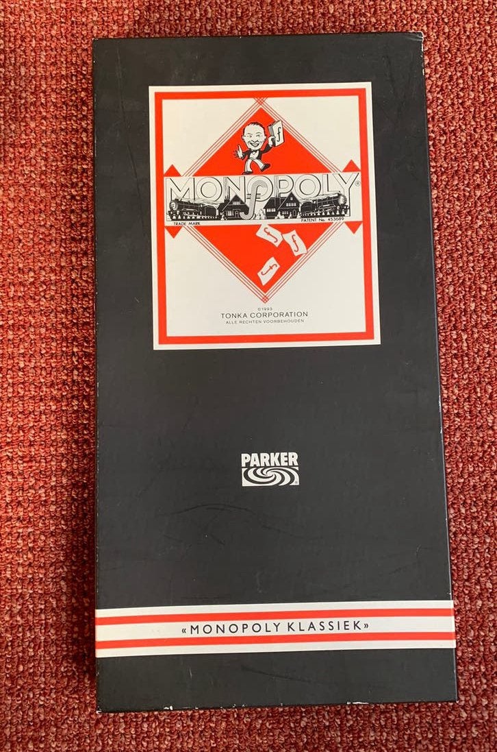 Monopoly Klassiek bordspel van Parker, Ophalen of Verzenden, Zo goed als nieuw
