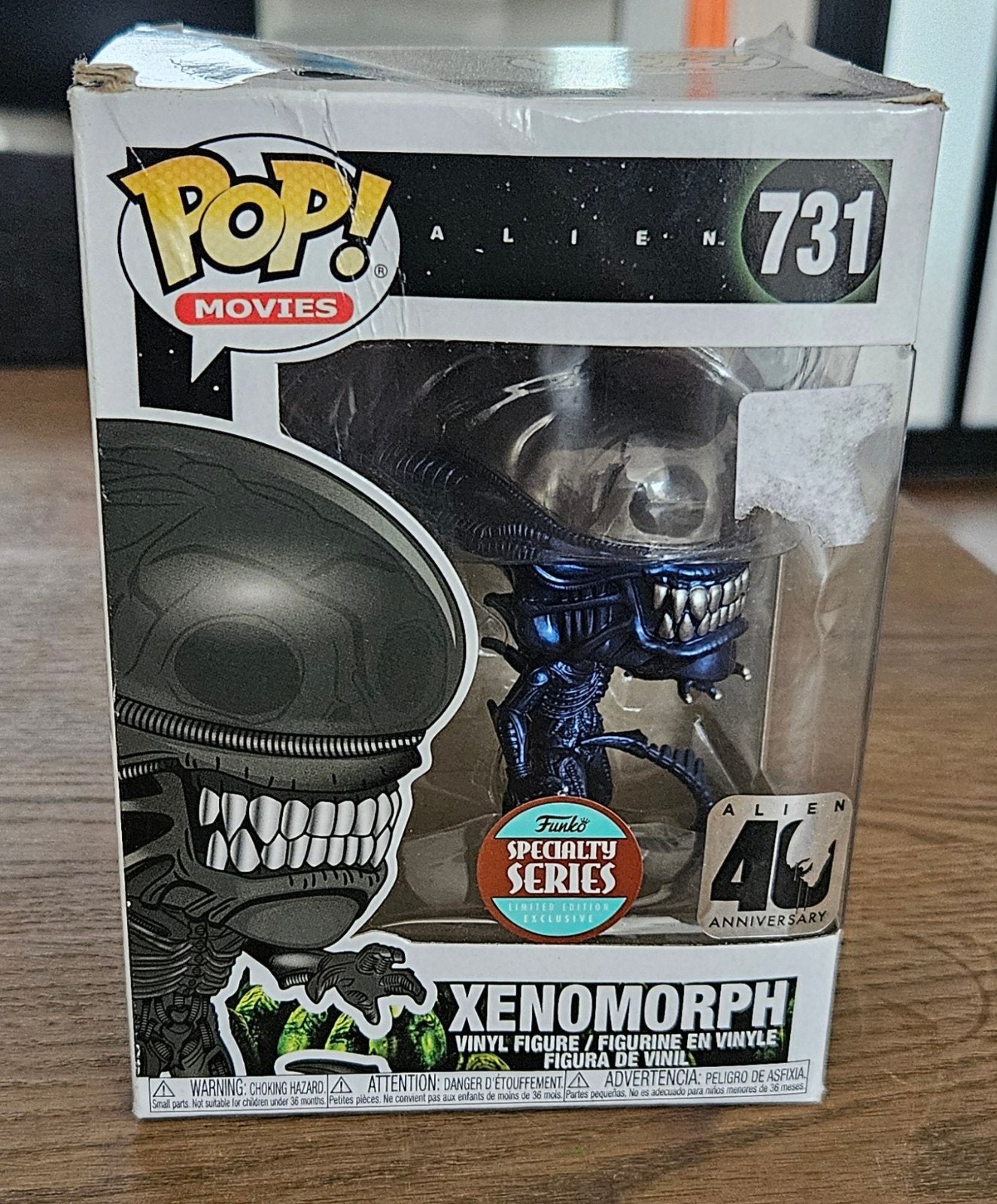 Funko Pop! Alien 40th Anniversary Xenomorph #731, Ophalen, Zo goed als nieuw