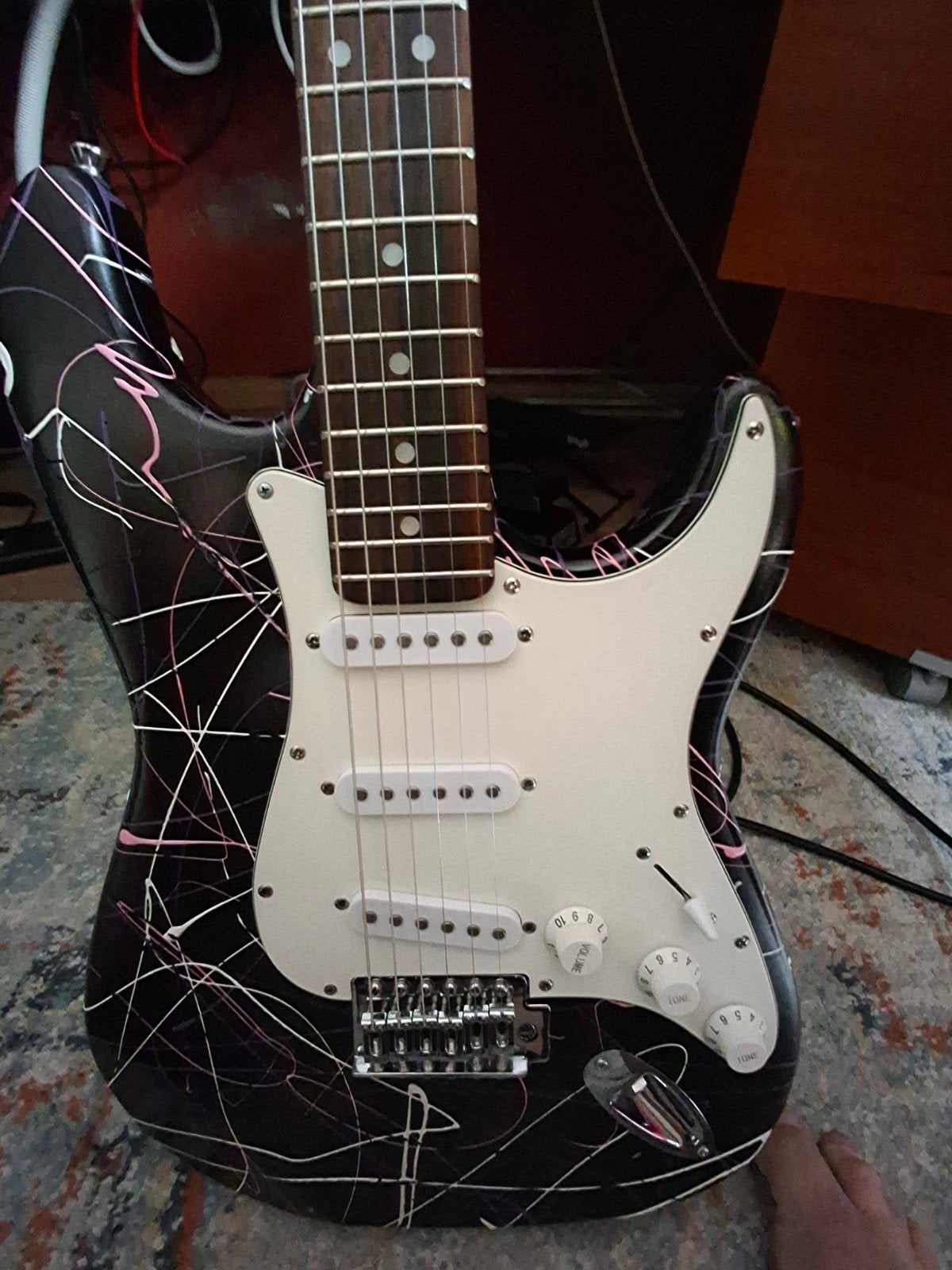 Unieke Behringer elektrische gitaar - Zo goed als nieuw!, Ophalen, Zo goed als nieuw, Solid body, Overige merken