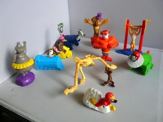 McDonalds 2012 # Madagascar  serie, Ophalen of Verzenden, Overige figuren, Zo goed als nieuw, Beeldje of Figuurtje