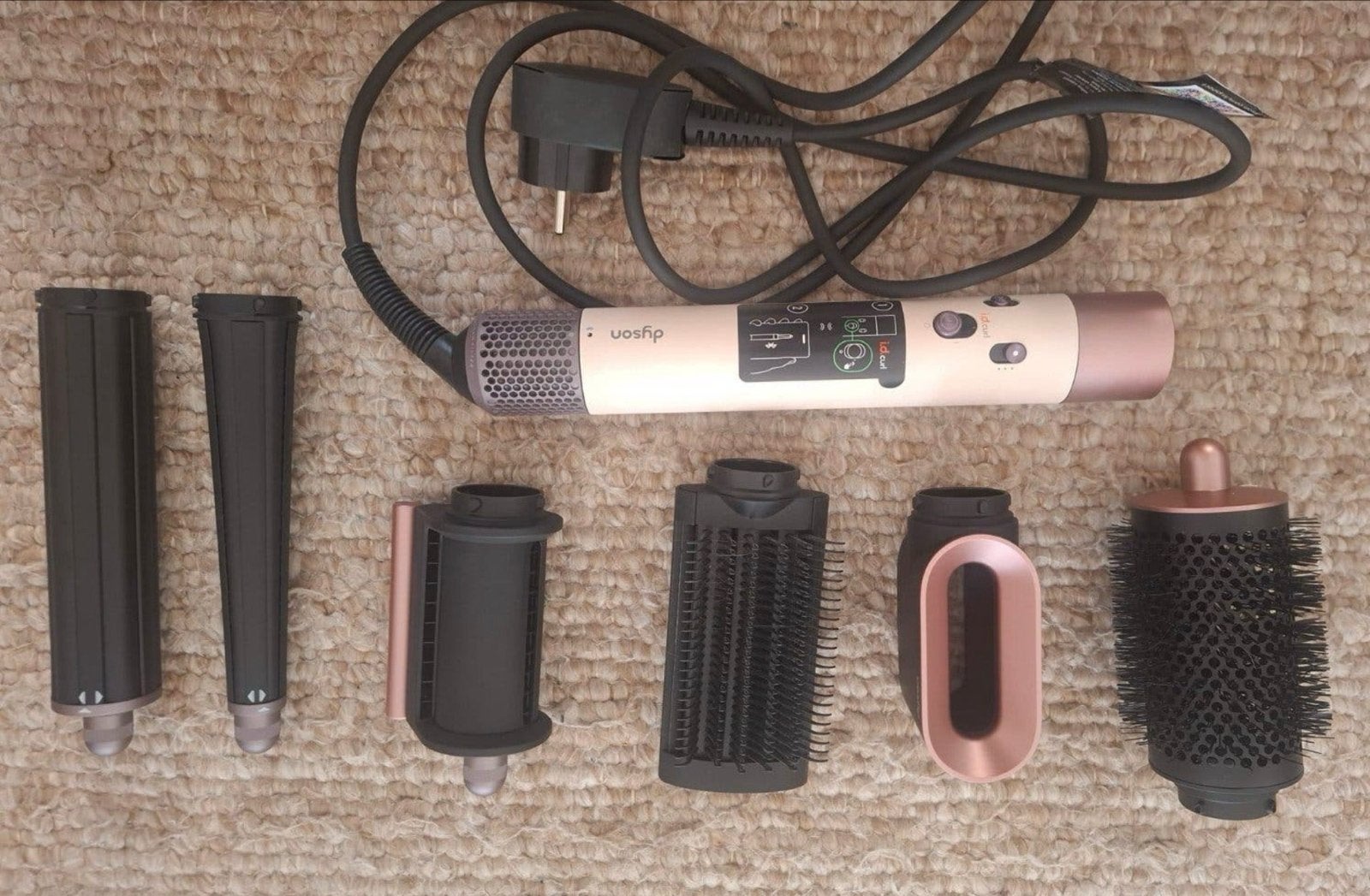 Dyson Airwrap Complete Styler met accessoires en doos, Ophalen of Verzenden, Zo goed als nieuw, Haarverzorging