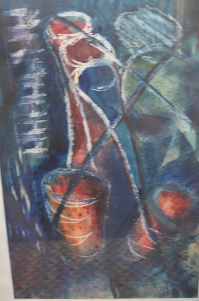 Abstract schilderij, Ophalen of Verzenden