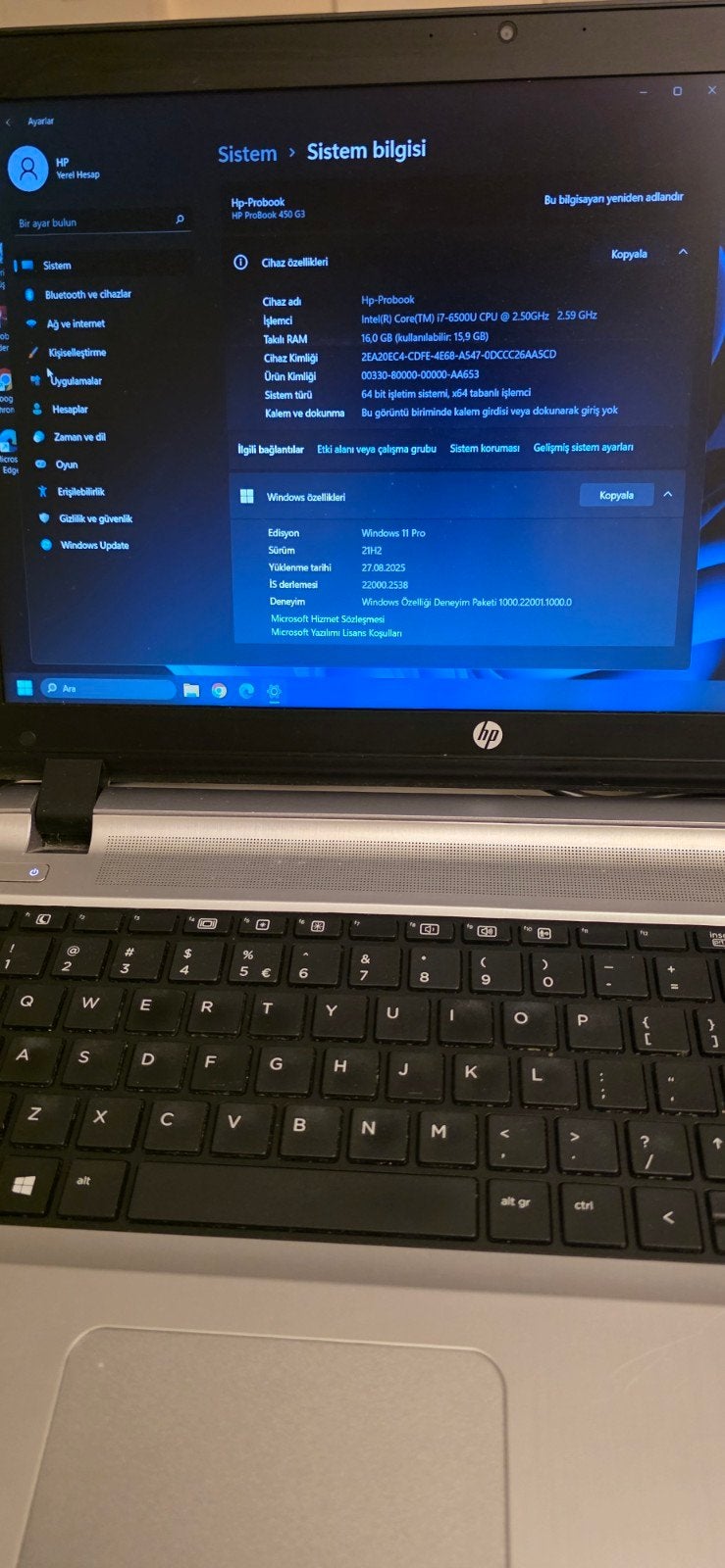 HP laptop I7, Ophalen of Verzenden, Zo goed als nieuw