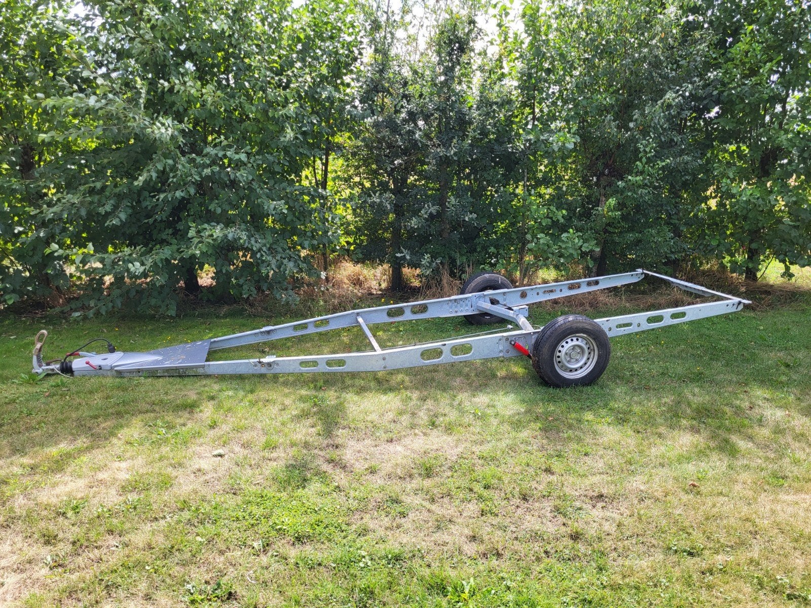 aanhanger onderstel chassis - offroad trailer motoraanhanger, Ophalen