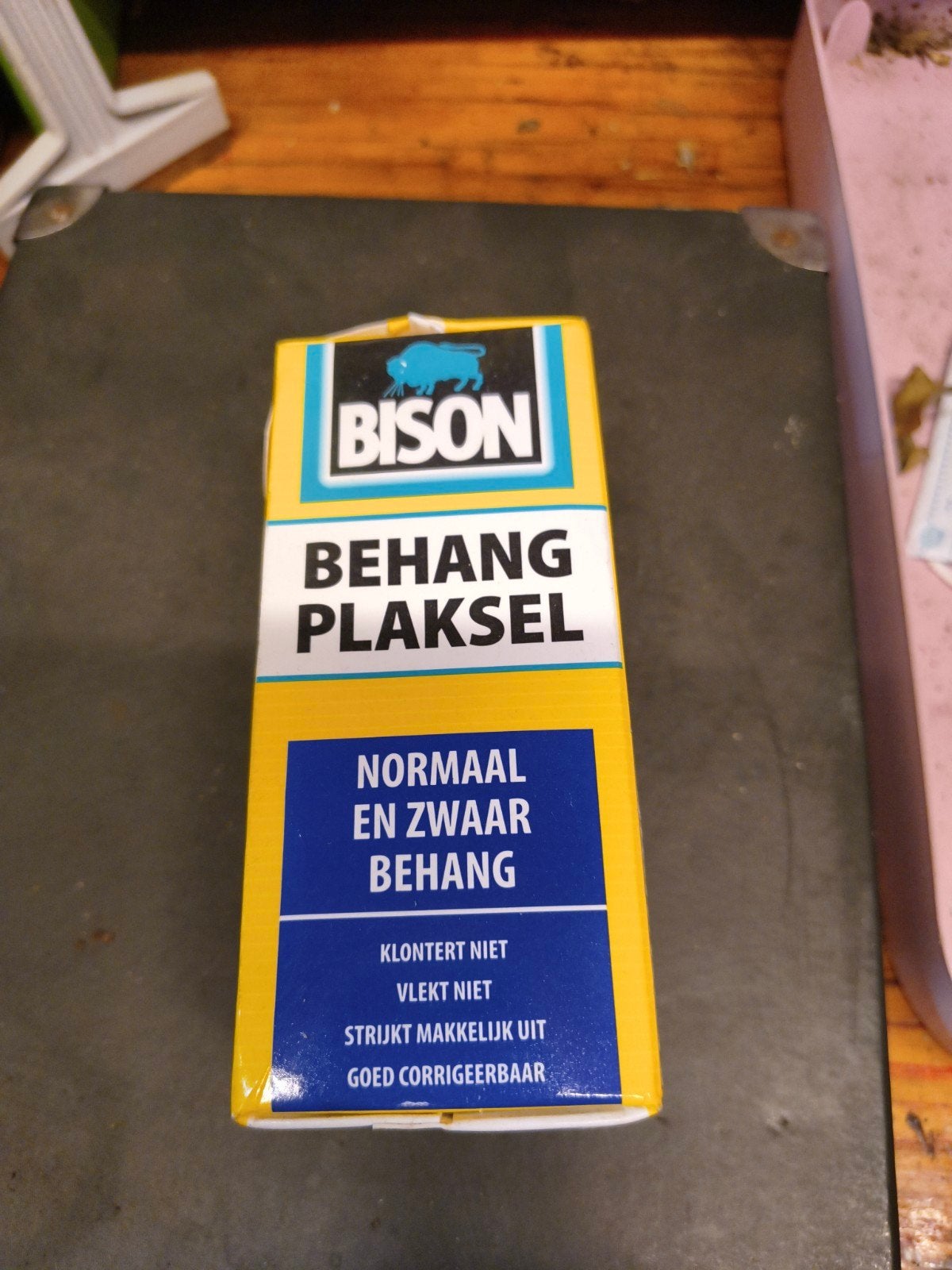 Bison Behangplaksel voor normaal en zwaar behang, Ophalen, Overige typen, Blauw, Minder dan 5 m²
