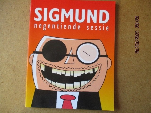 adv3917 sigmund, Eén stripboek, Ophalen, Gelezen