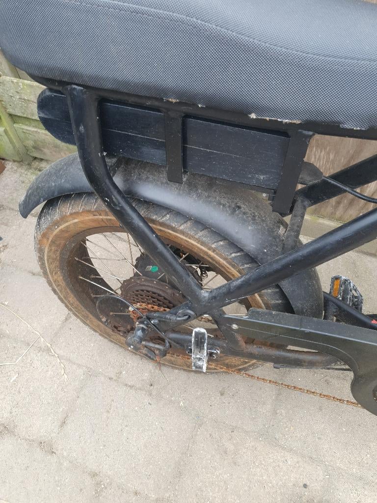 Fatbike, Fietsen en Brommers, Elektrische fietsen, Minder dan 30 km per accu, Gebruikt, Minder dan 47 cm, Ophalen