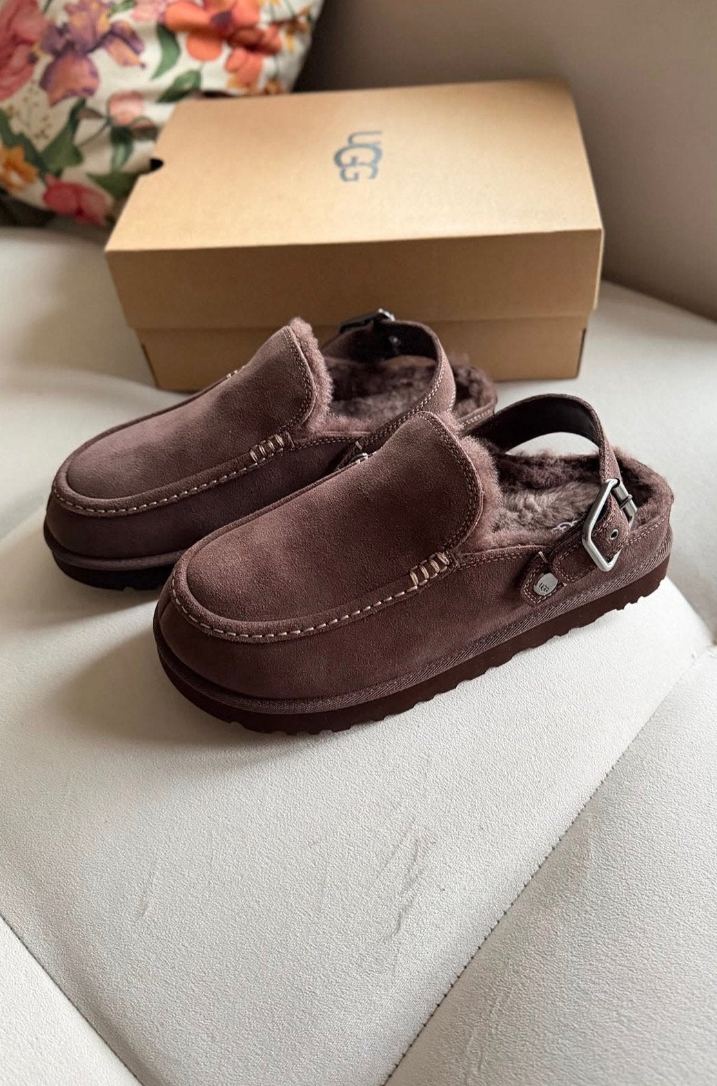 Nieuw! UGG Goldenstar Evelina – Maat 39 – In doos, Kleding | Heren, Nieuw, Ophalen of Verzenden, Bruin, Klompen