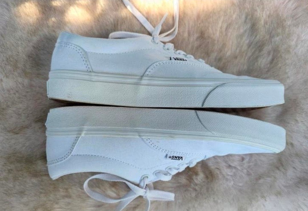 Vans Doheny Sneakers triple white spierwit maat 40, Wit, Ophalen of Verzenden, Vans, Sneakers of Gympen