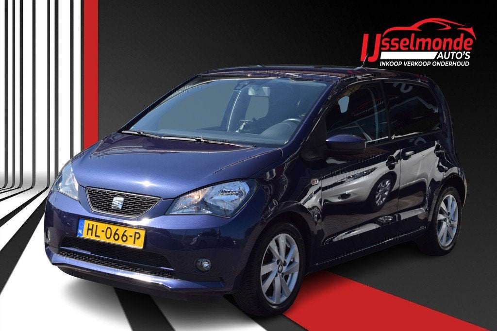 SEAT Mii 1.0 Sport Connect NAP Automaat 5Drs PDC Cruise, Auto's, Parkeersensor, Gebruikt, Euro 6, Mii
