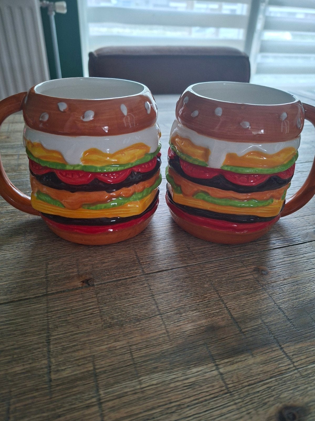 blond amsterdam hamburger mok, Ophalen of Verzenden, Zo goed als nieuw, Kop(pen) en/of Schotel(s), Aardewerk