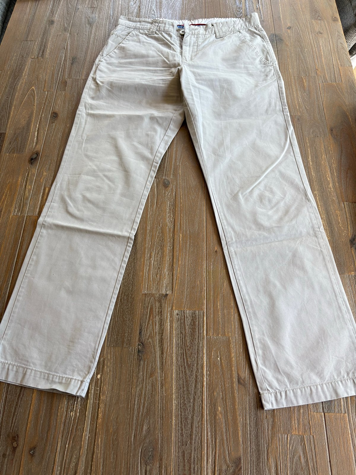 WE Walton heren chino broek - Maat W31 L32, Ophalen of Verzenden, Zo goed als nieuw, Overige maten, Beige