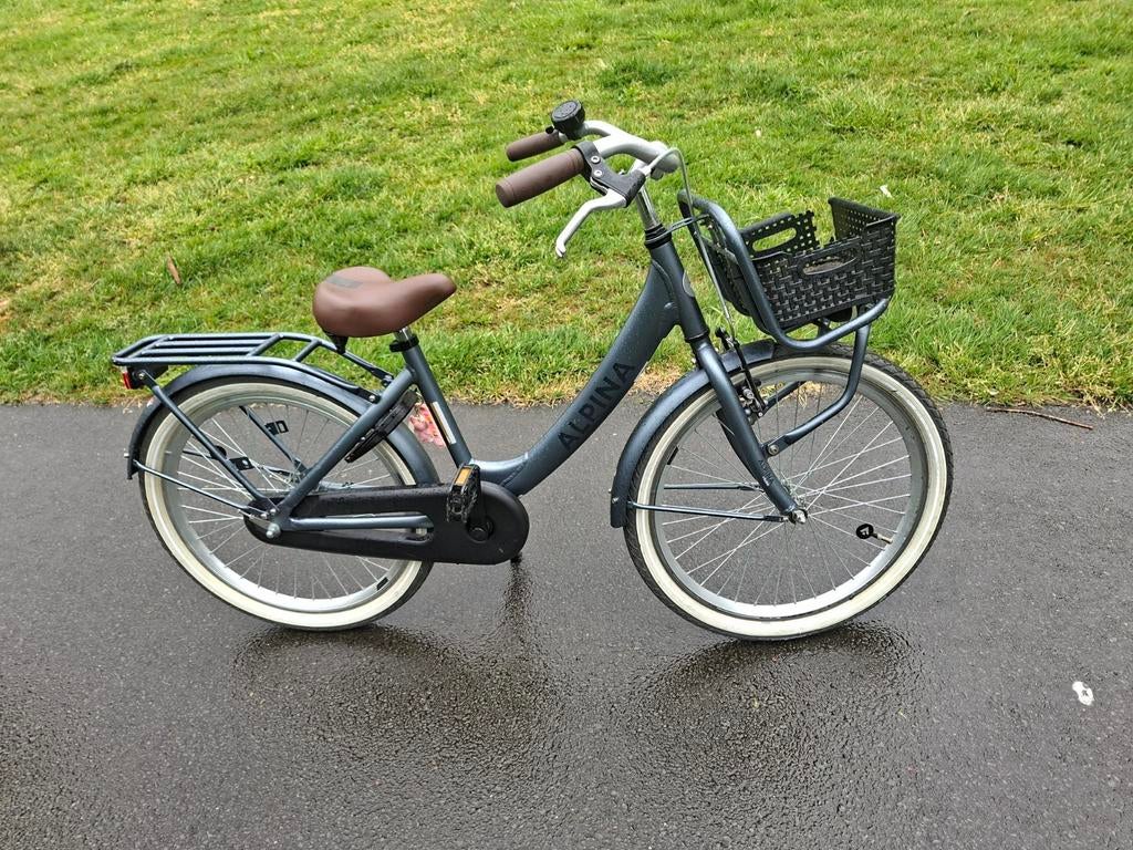 Alpina meisjes fiets 22 inch, Ophalen, Zo goed als nieuw, 22 inch
