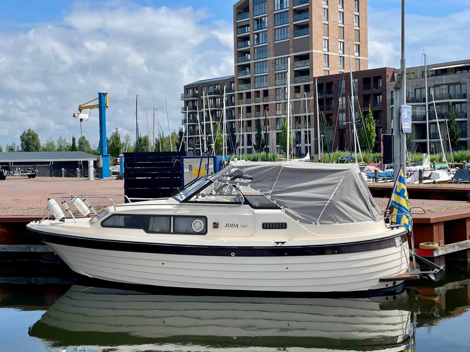 Zeer nette Joda 7500 | diesel | Bouwjaar 1989 | Spitsgatter, Watersport en Boten, Overige merken, 70 cm, Gebruikt, 33 pk