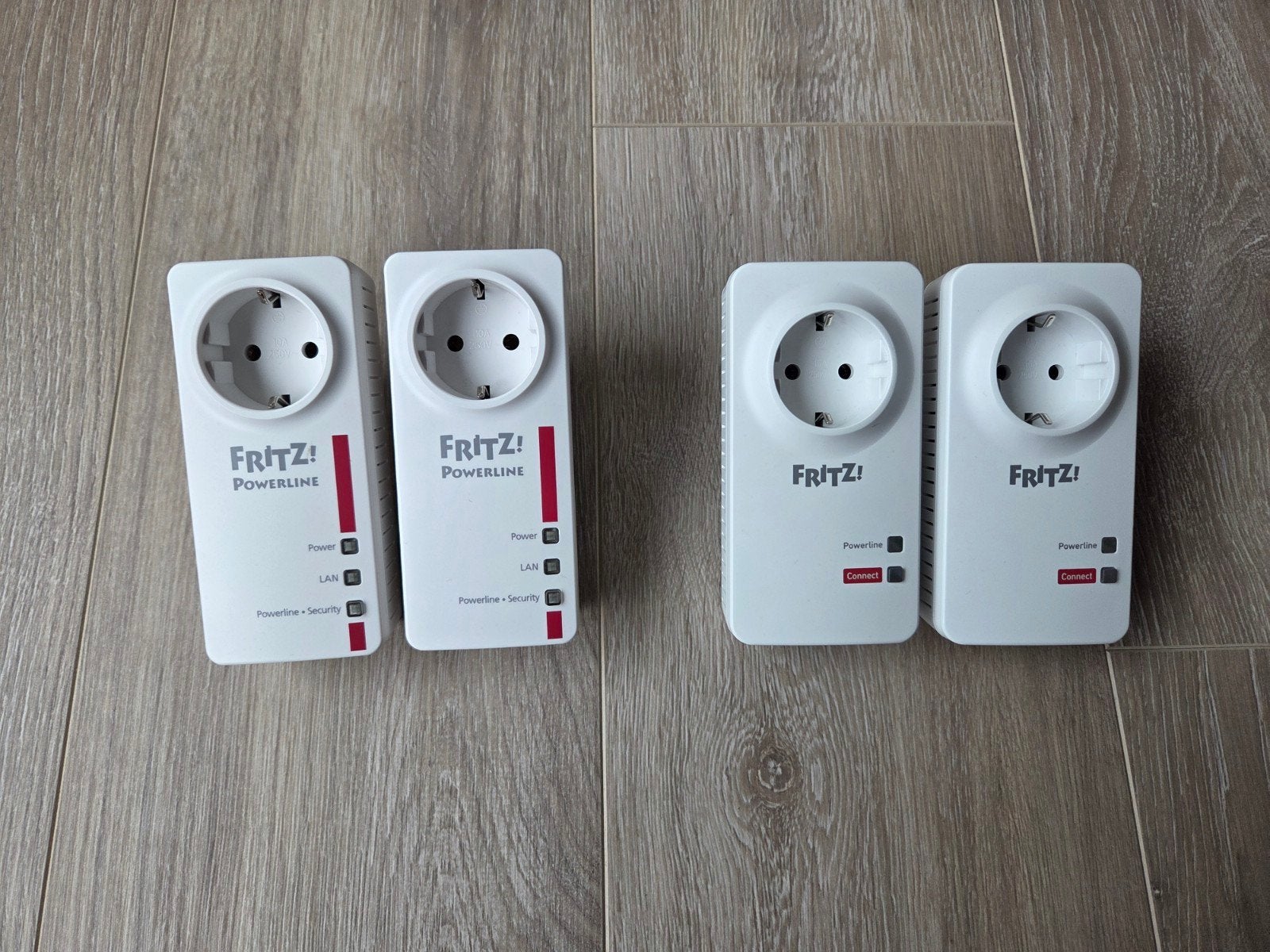 Fritz!Powerline Adapter Sets 1220E or 1220 Fritzbox, Computers en Software, Powerlines, Ophalen, Zo goed als nieuw, Fritz!