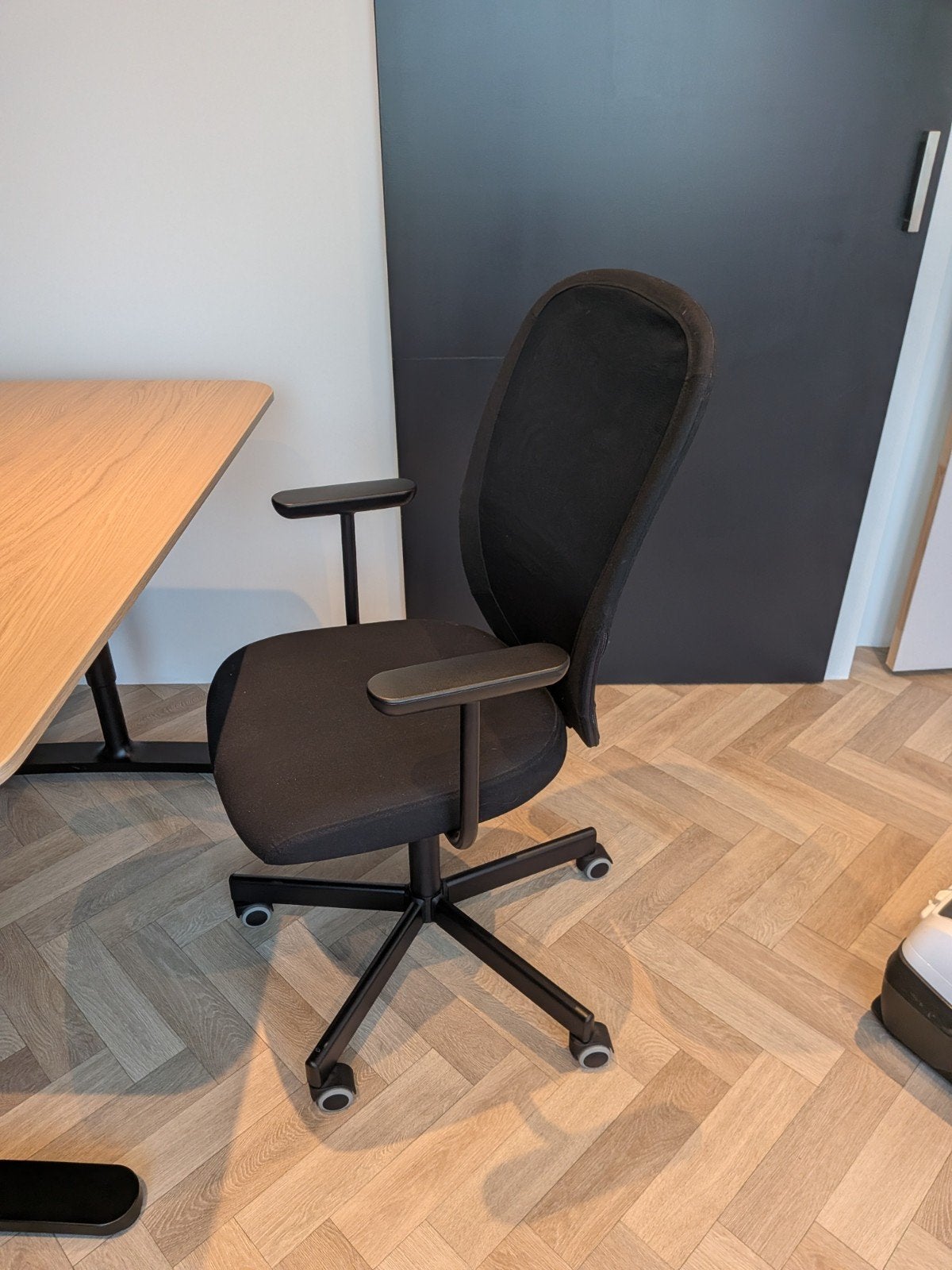 bureaustoel, Ophalen, Zwart