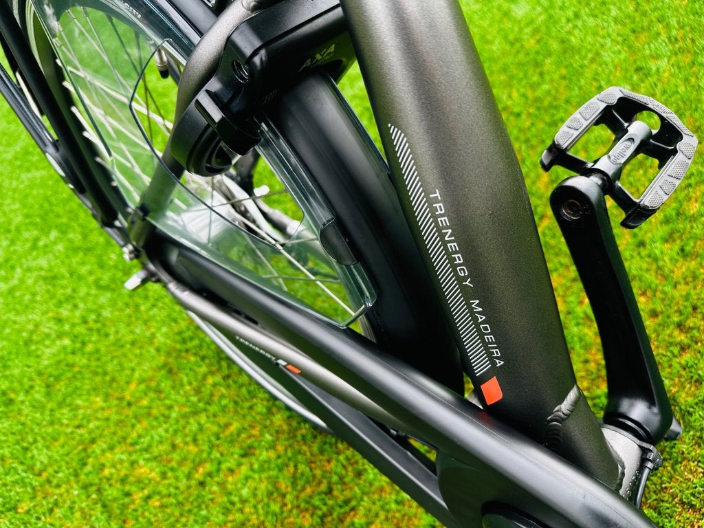 Trenergy madeira elektrische fiets met extra lage instap ✅, Niet ingevuld, Ophalen of Verzenden, Zo goed als nieuw, Minder dan 47 cm