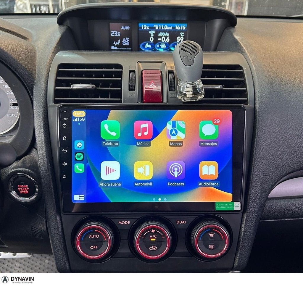 autoradio navigatie subaru forester carkit android carplay
